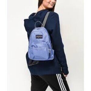 Jansport Classic Blue Mini Backpack - 10L Capacity - Durable Polyester - Compact